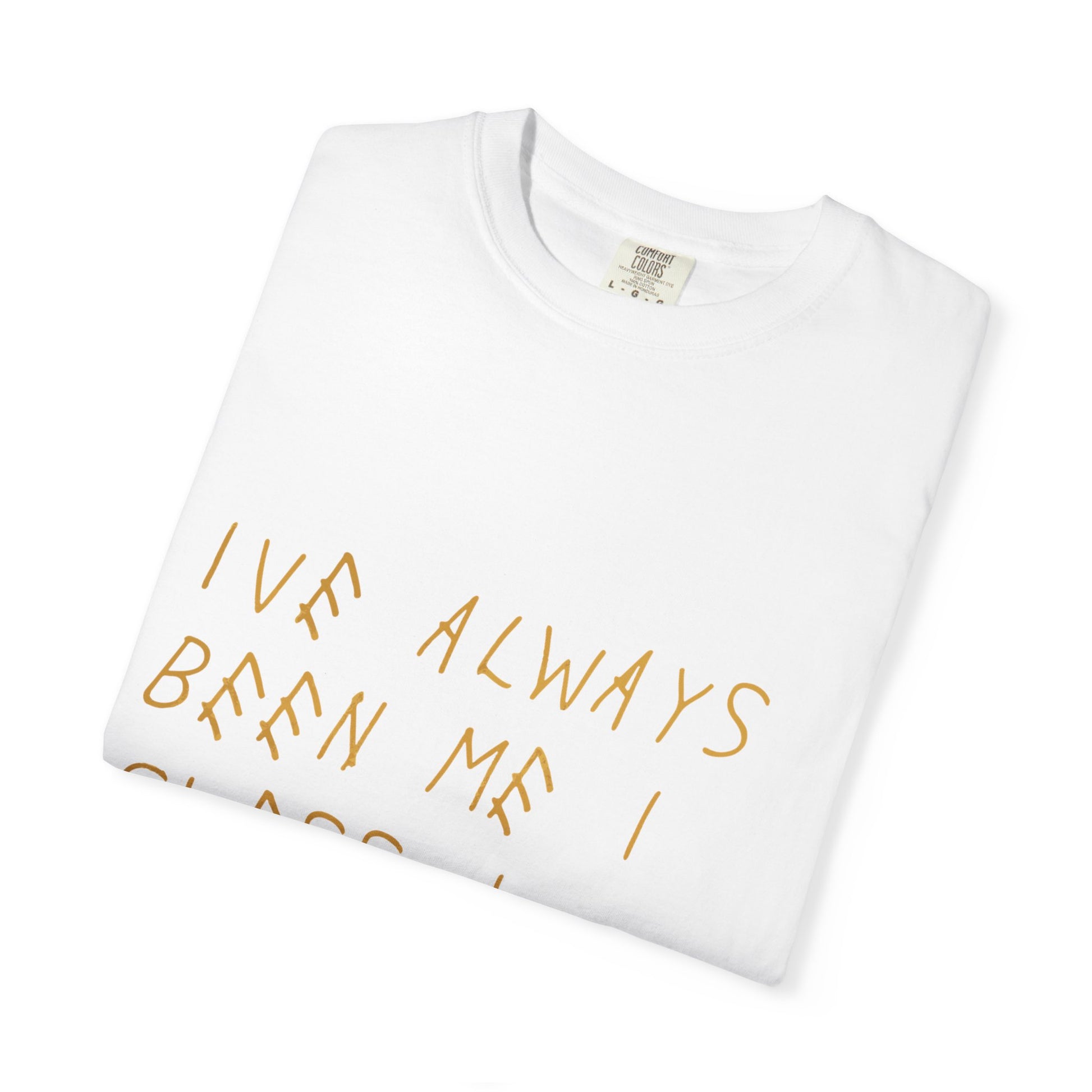 Know Myself Lyric Script Dyed Tshirt Printify