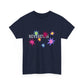 Rainbow Spark Burst Unisex Heavy Cotton Tee - snazzymerch