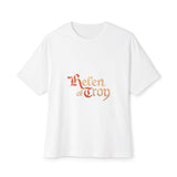 Trojan Spirit Unisex Oversized Boxy Tee - snazzymerch