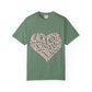 Born Pink Heart Typography – Dyed T-shirt Printify