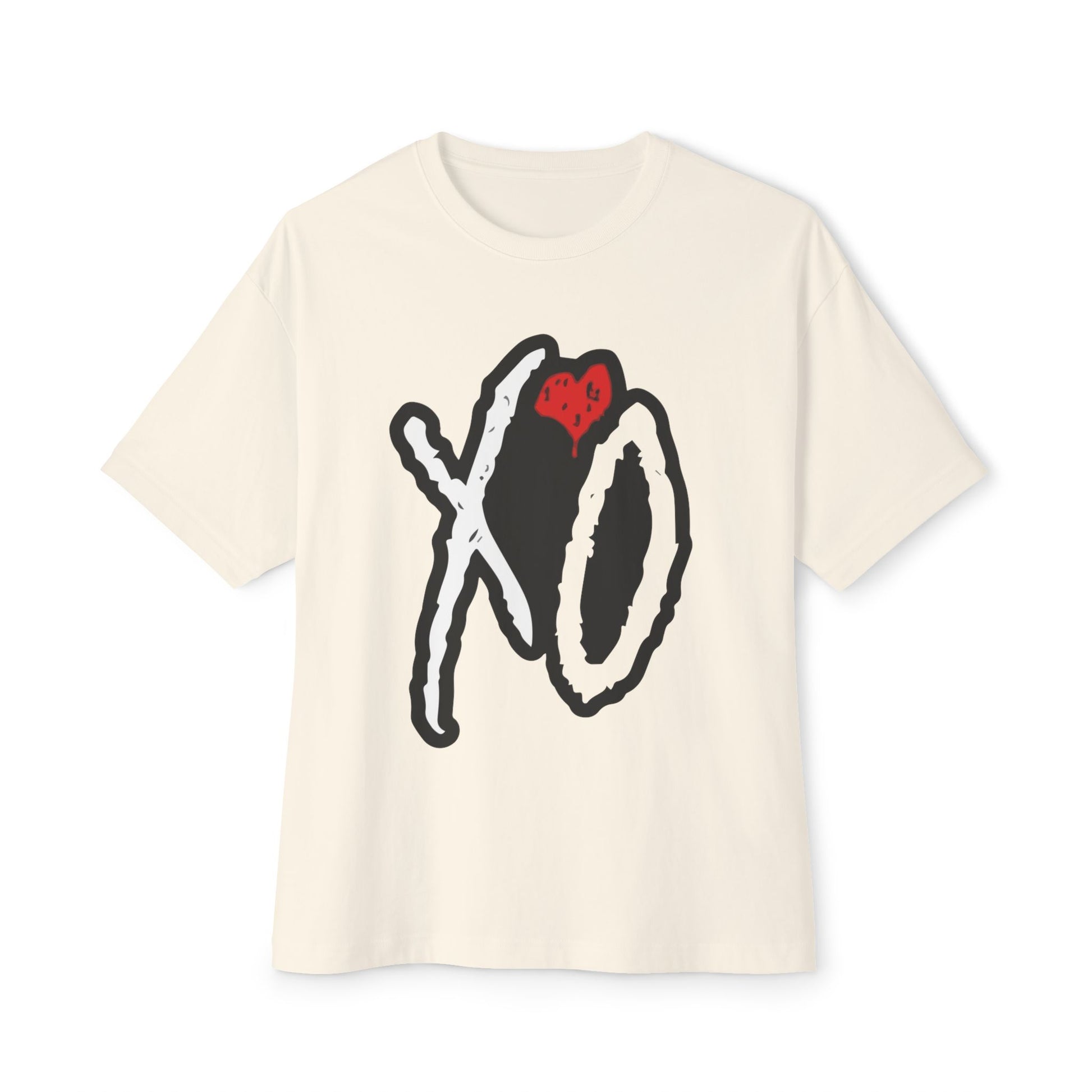 Heart & Shadows Unisex Oversized Boxy Tee - snazzymerch