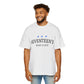 Blue Star Cluster Men's Heavy Oversized Tee - snazzymerch