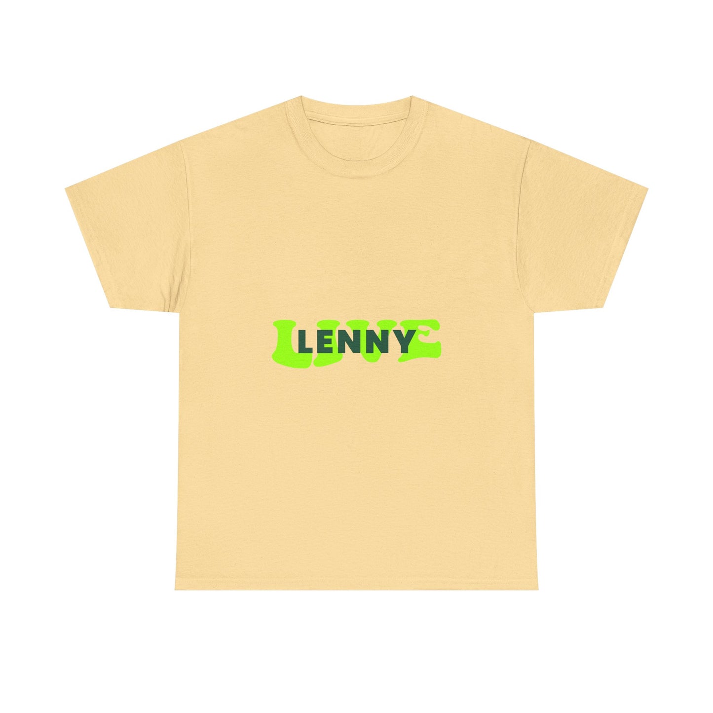 Live Lenny Pop Unisex Heavy cotton tee Printify