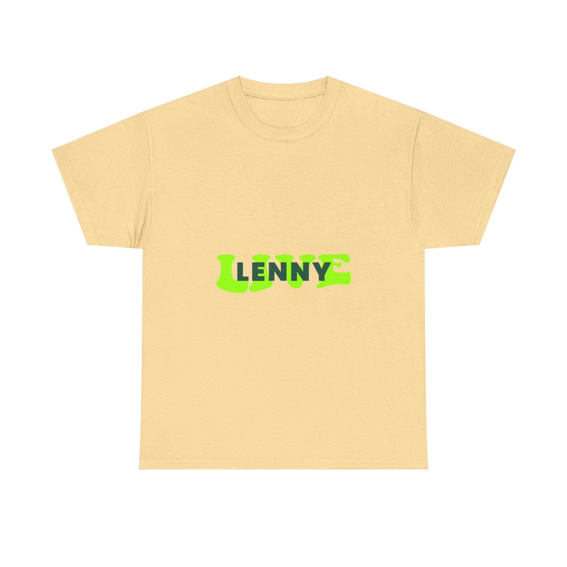 Live Lenny Pop Unisex Heavy cotton tee Printify