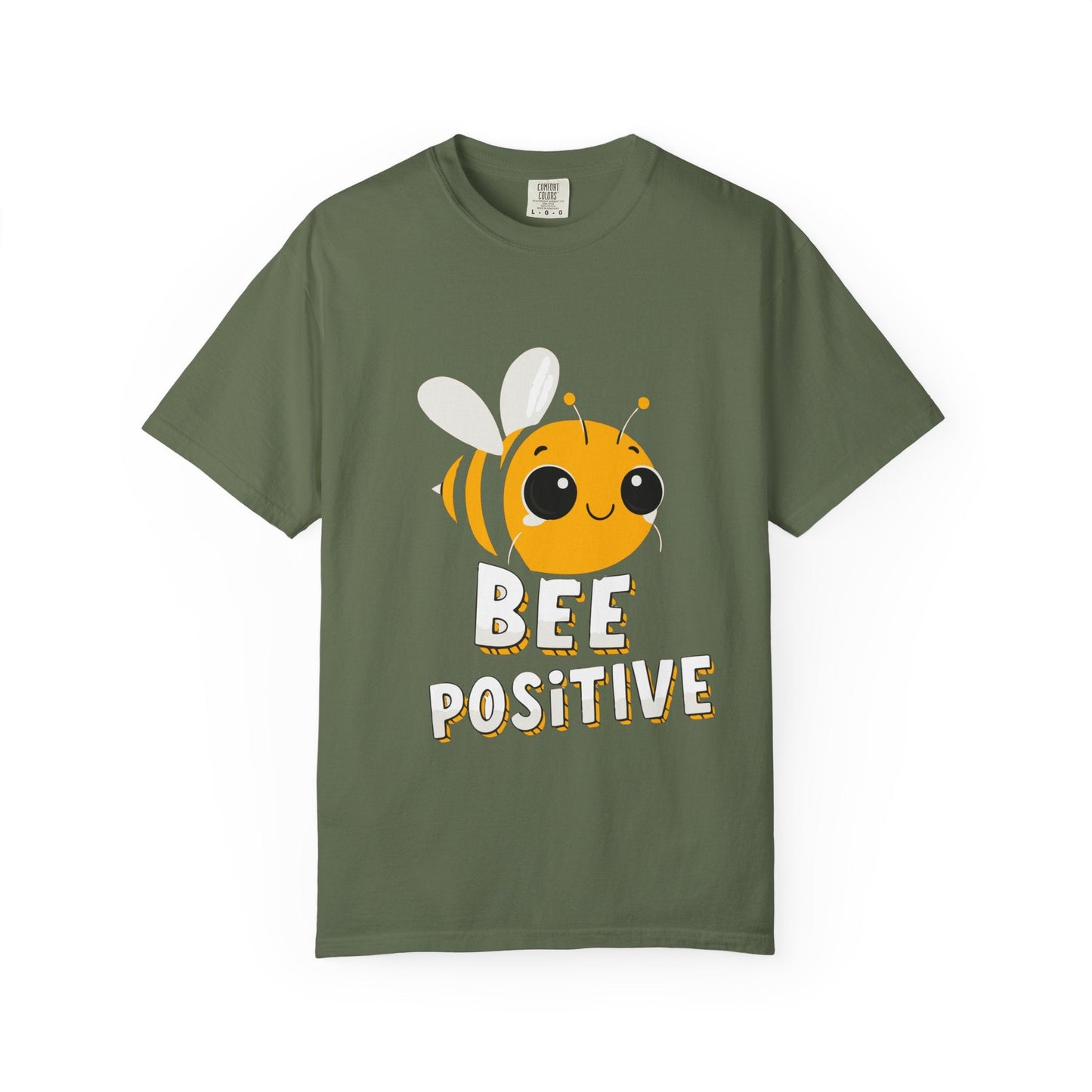 Dyed T-shirt – Snazzy Bee positive Edition Printify