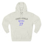Love for 17 Graphic Three-Panel Fleece Hoodie - snazzymerch