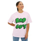 Billie Eilish Inspired Oversized T-Shirt – Bold 3D Bad Mood Edition Printify