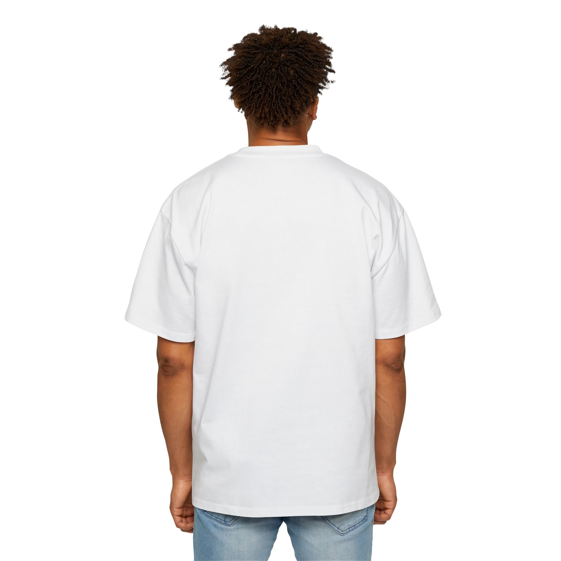 Happy Times Gradient Men's Heavy Oversized Tee - snazzymerch