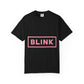 Minimal BLINK Logo – Dyed T-shirt Printify