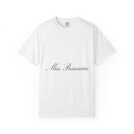 Minimalist Monochrome Unisex Garment-Dyed T-shirt - snazzymerch