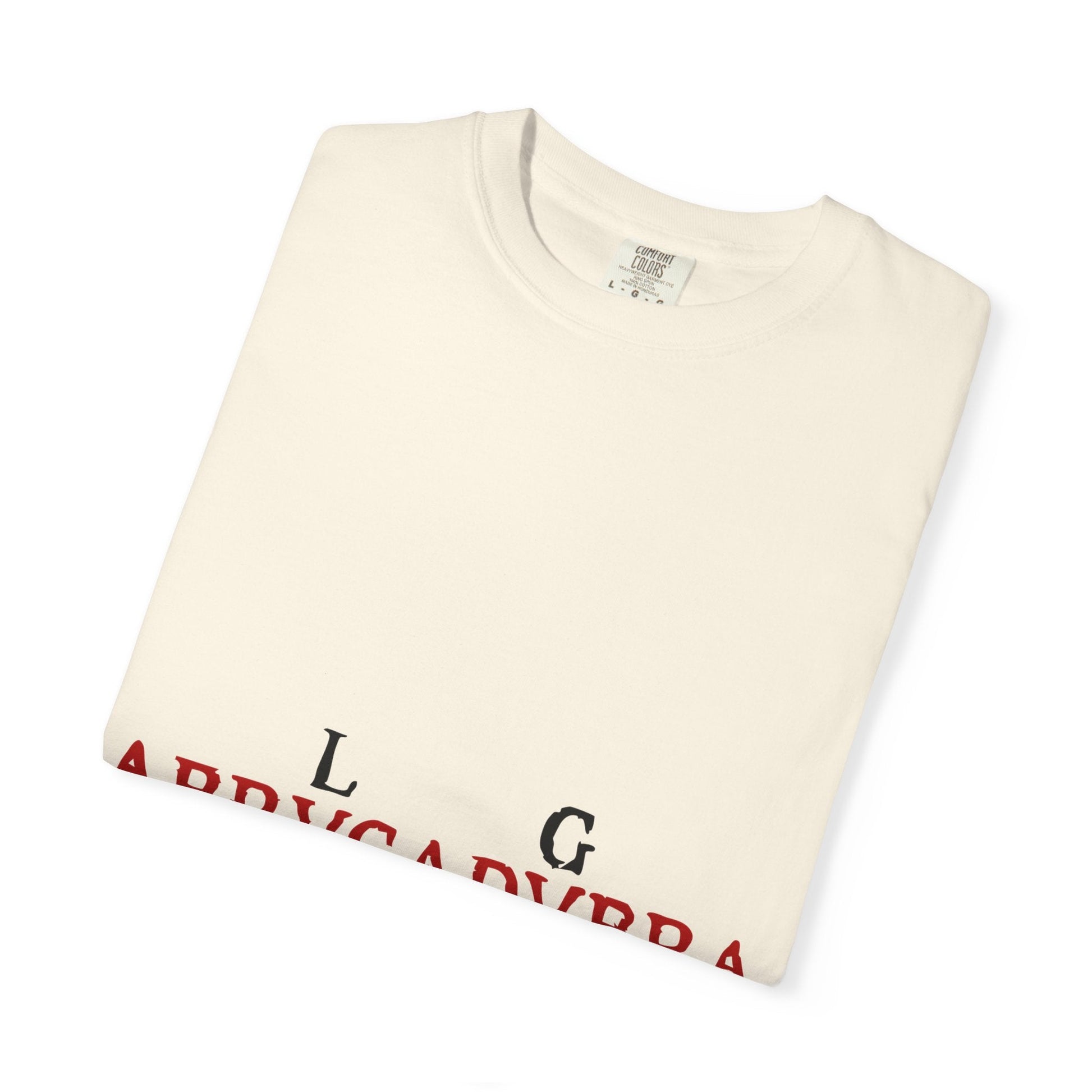 ABRVCADVRA Gothic Spell-Unisex Dyed Tshirt Printify