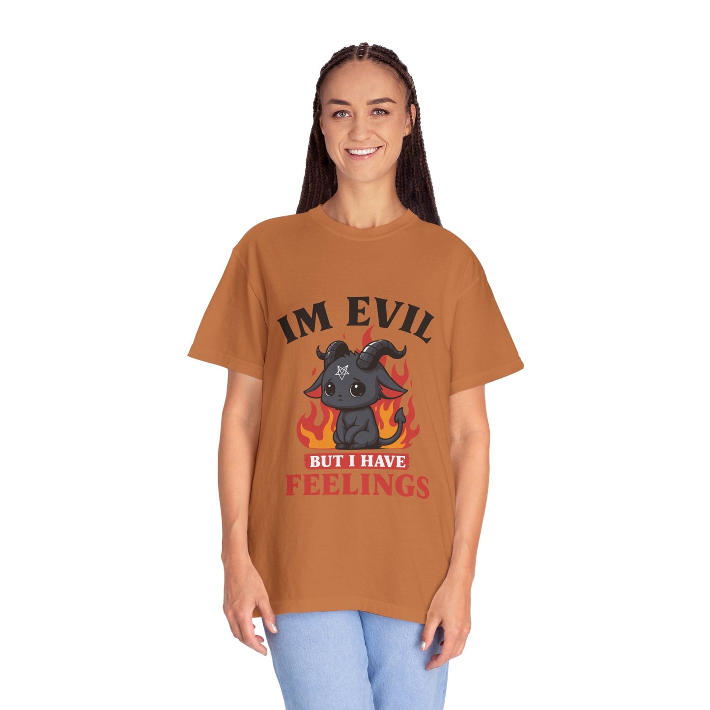 Dyed T-shirt – Snazzy Evil Edition Printify