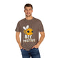 Dyed T-shirt – Snazzy Bee positive Edition Printify