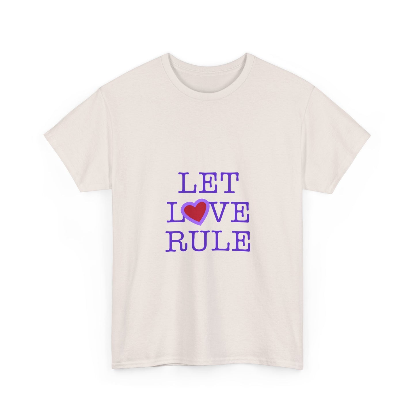 Let Love Rule (Remix) Unisex Heavy cotton tee Printify
