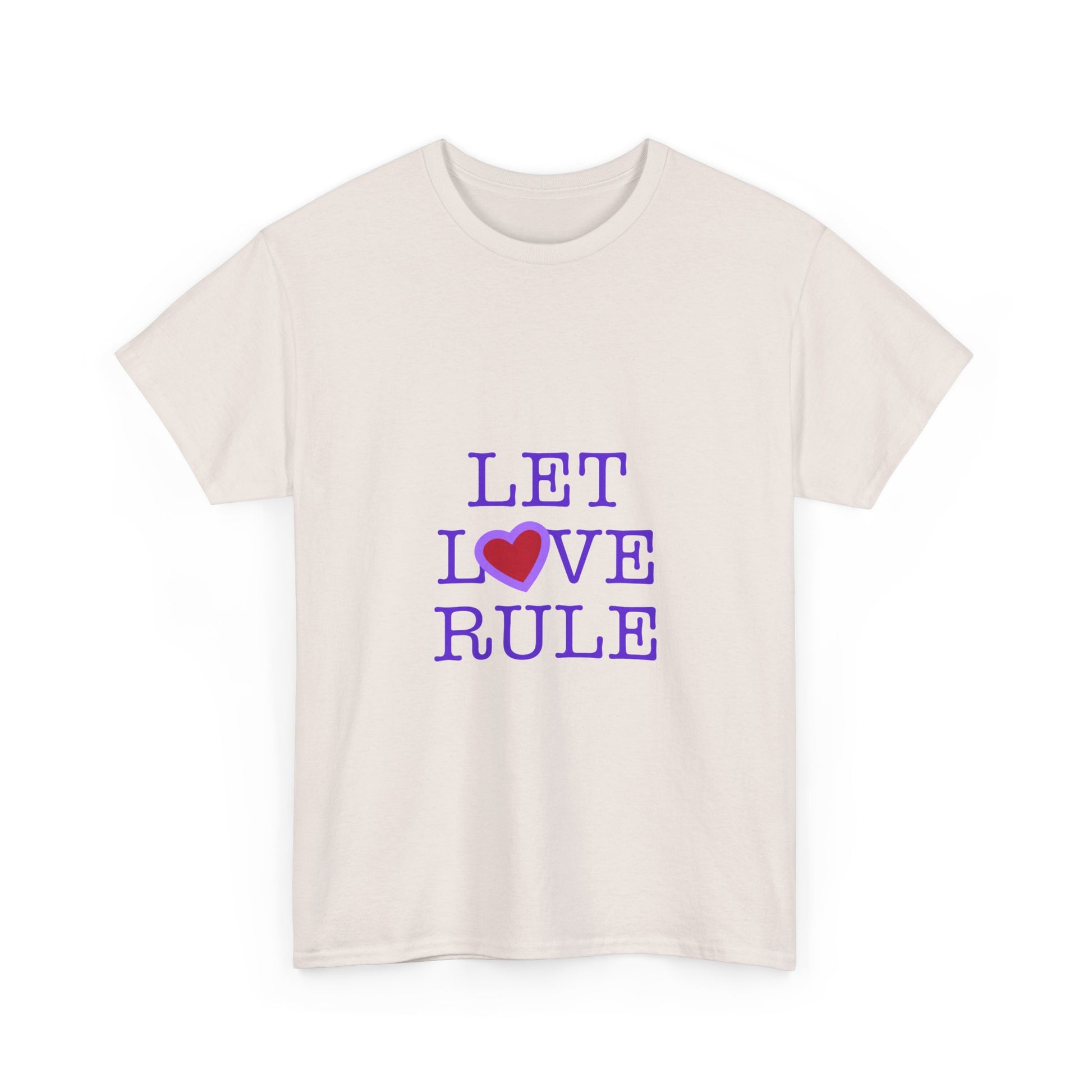 Let Love Rule (Remix) Unisex Heavy cotton tee Printify