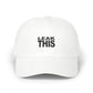 Bold Lettering Classic Dad Cap - snazzymerch