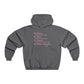 Beautiful Script Men's NUBLEND® Hooded Sweatshirt - snazzymerch