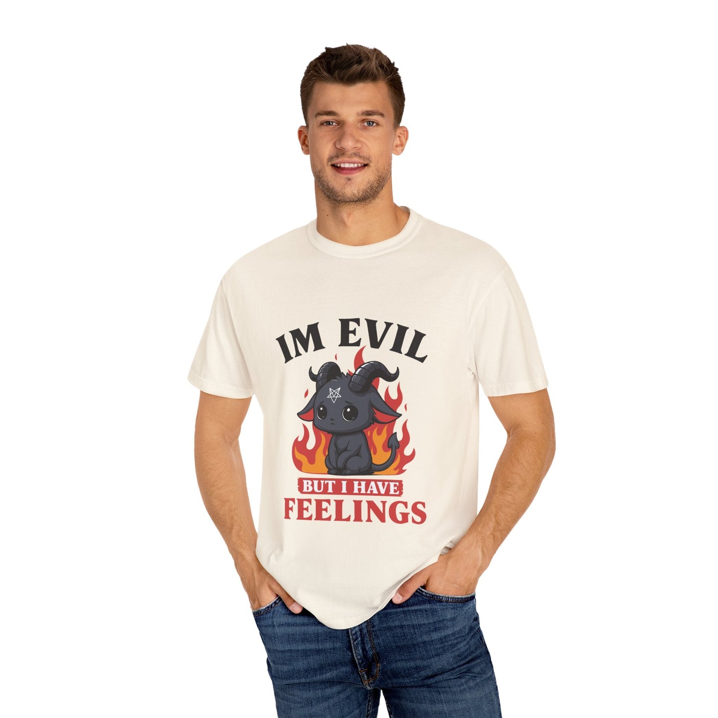 Dyed T-shirt – Snazzy Evil Edition Printify