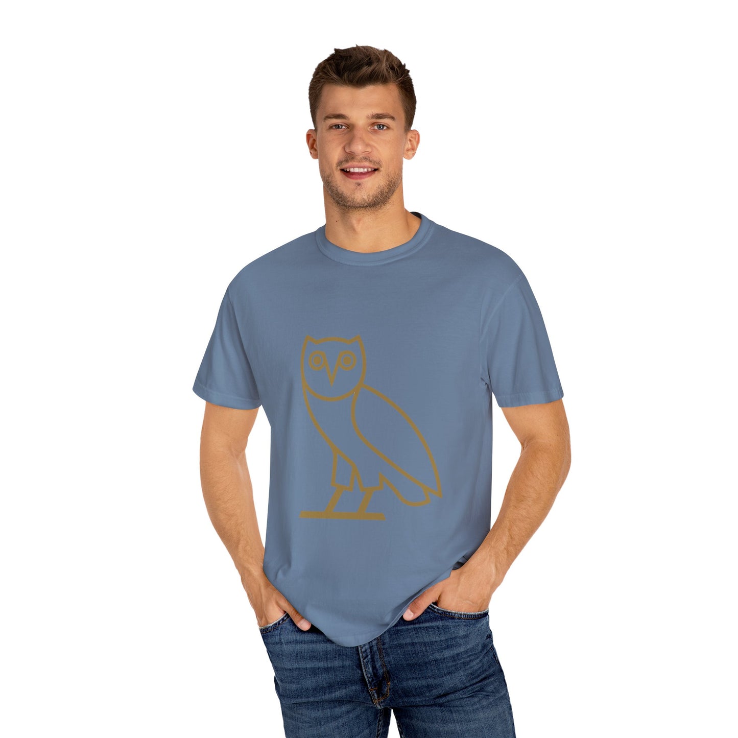 Classic OVO Owl Dyed Tshirt Printify