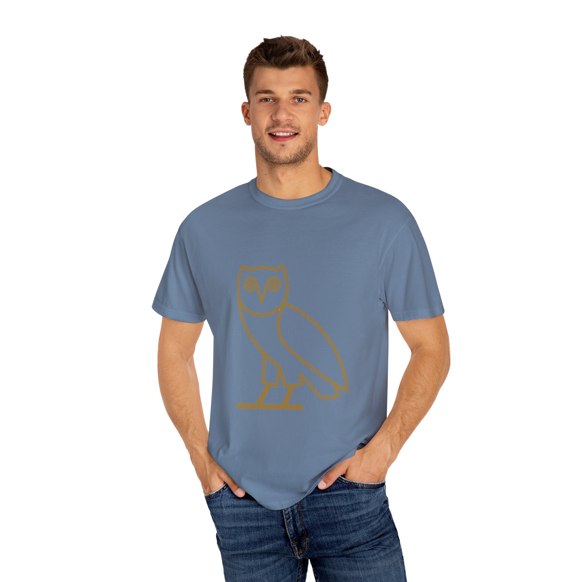 Classic OVO Owl Dyed Tshirt Printify