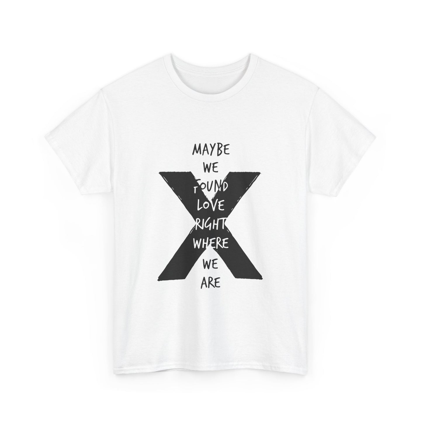 Abstract Paw and Brush Stroke Unisex Heavy Cotton Tee Printify