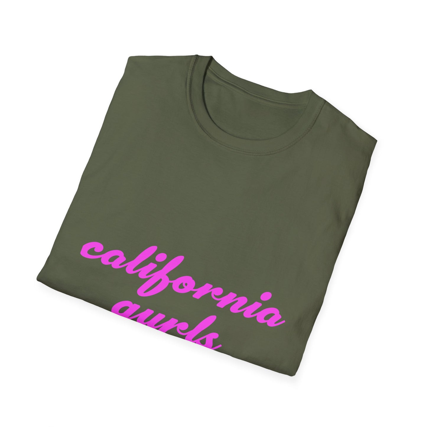 California Script - Unisex Softstyle T-shirt Printify
