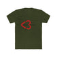 Minimal Heart Symbol Unisex Cotton Tee - snazzymerch