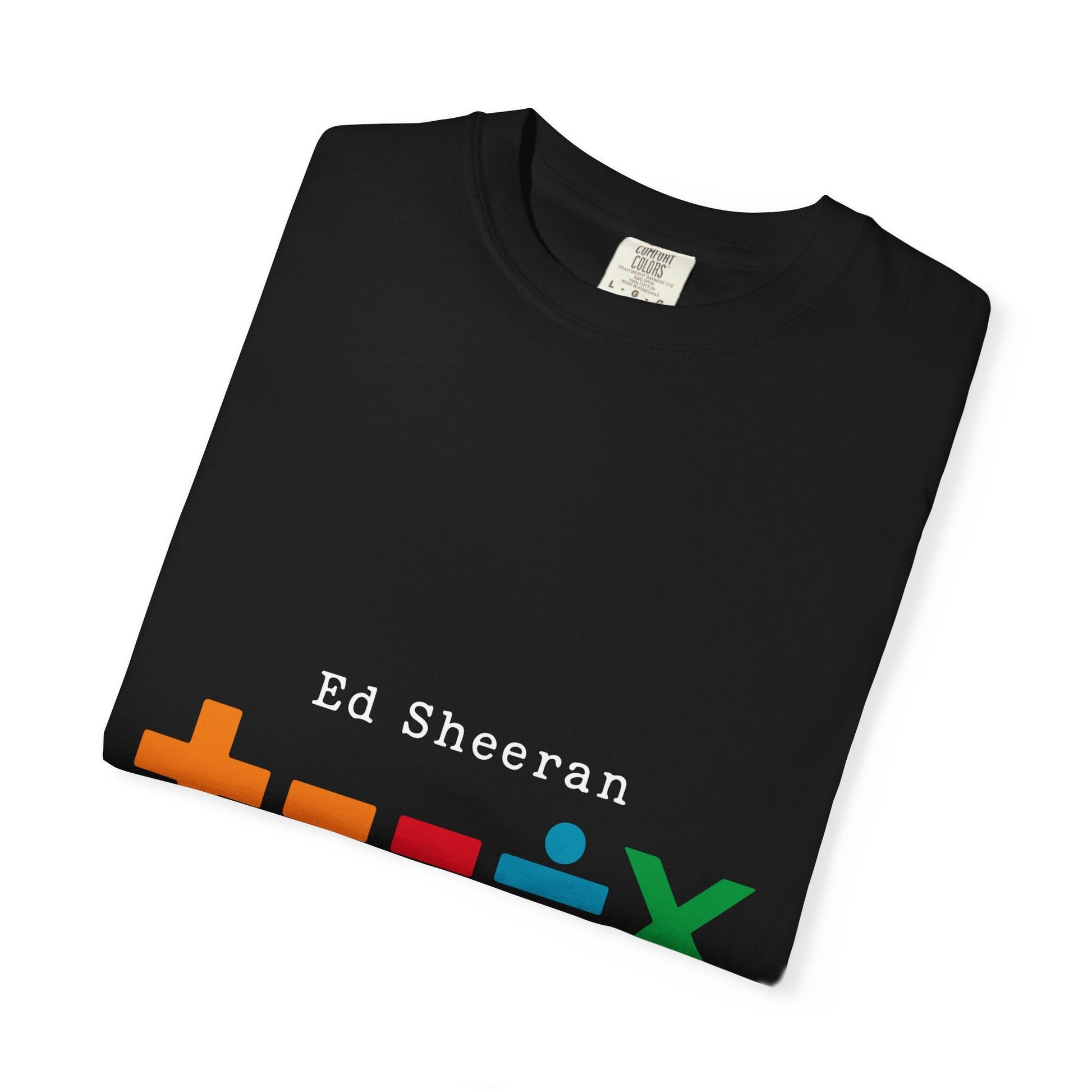 Unisex Garment-Dyed T-Shirt – Ed Sheeran Black Edition Printify
