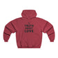 Pink Passion Men's NUBLEND® Hooded Sweatshirt - snazzymerch