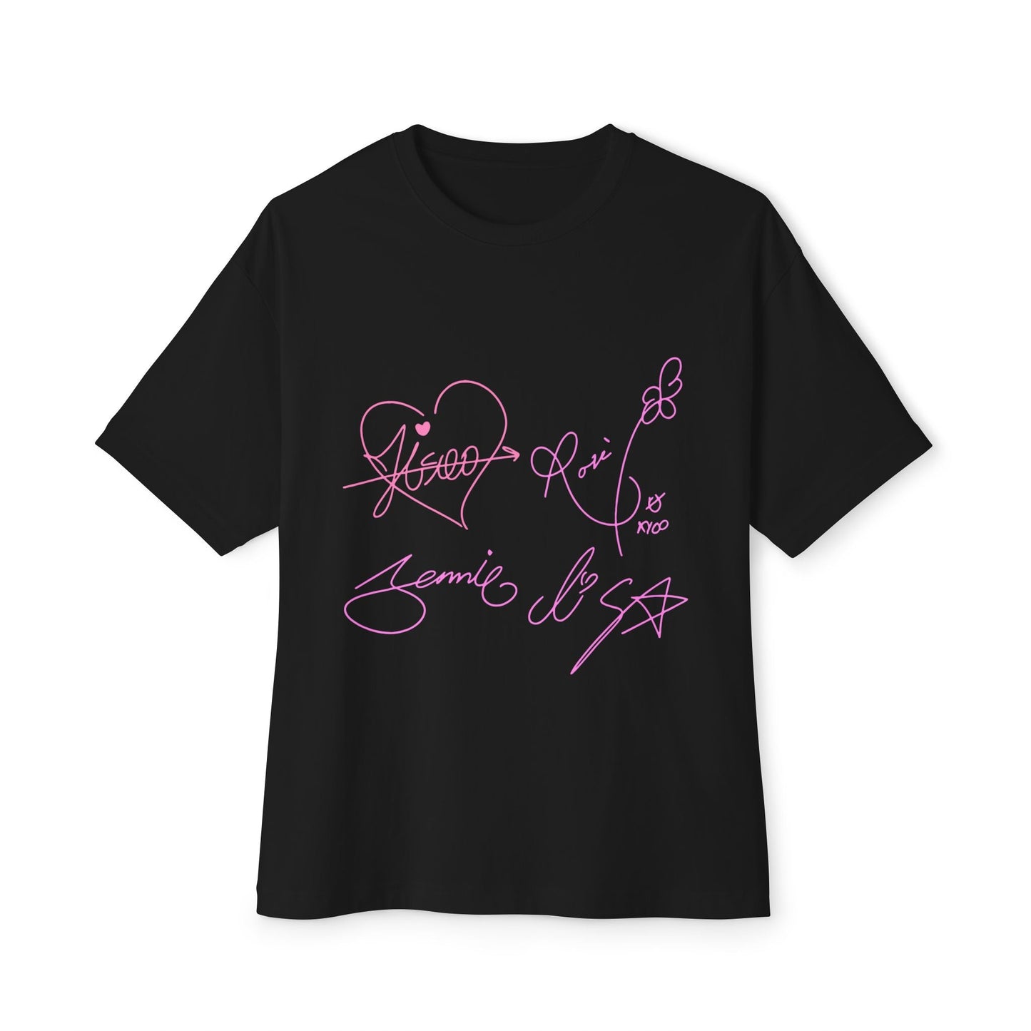 Signature Autograph – Oversized Boxy Tee Printify