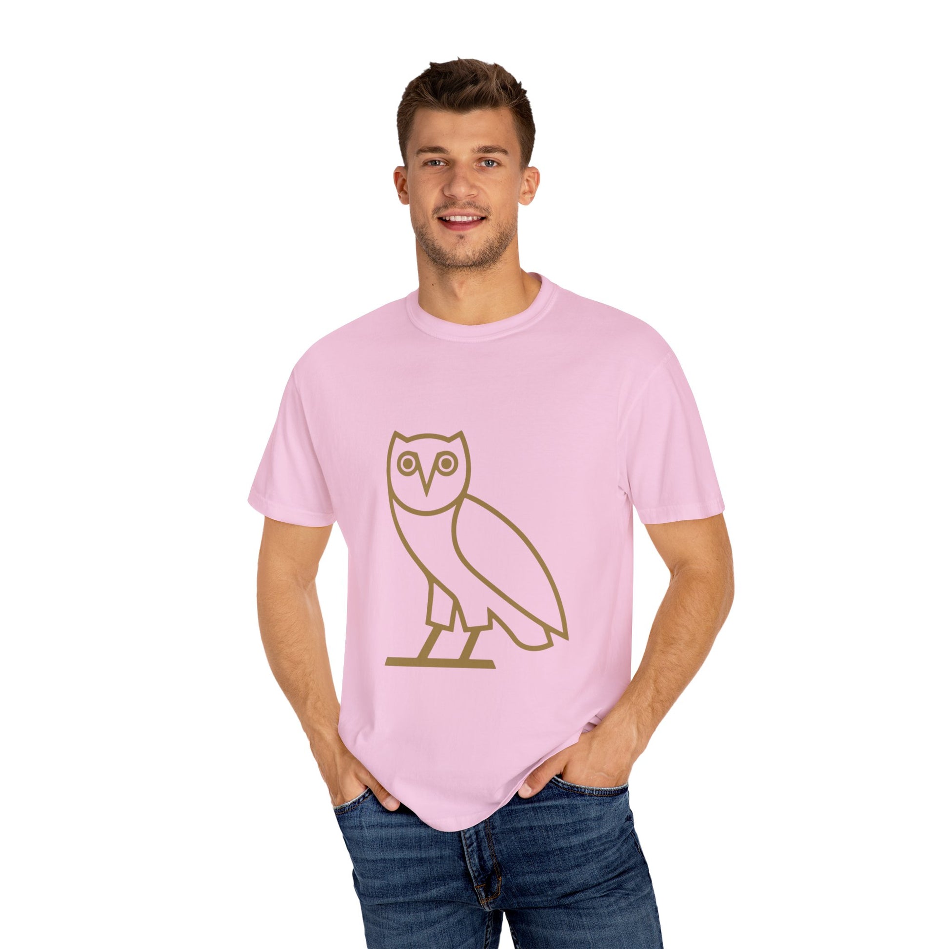 Classic OVO Owl Dyed Tshirt Printify