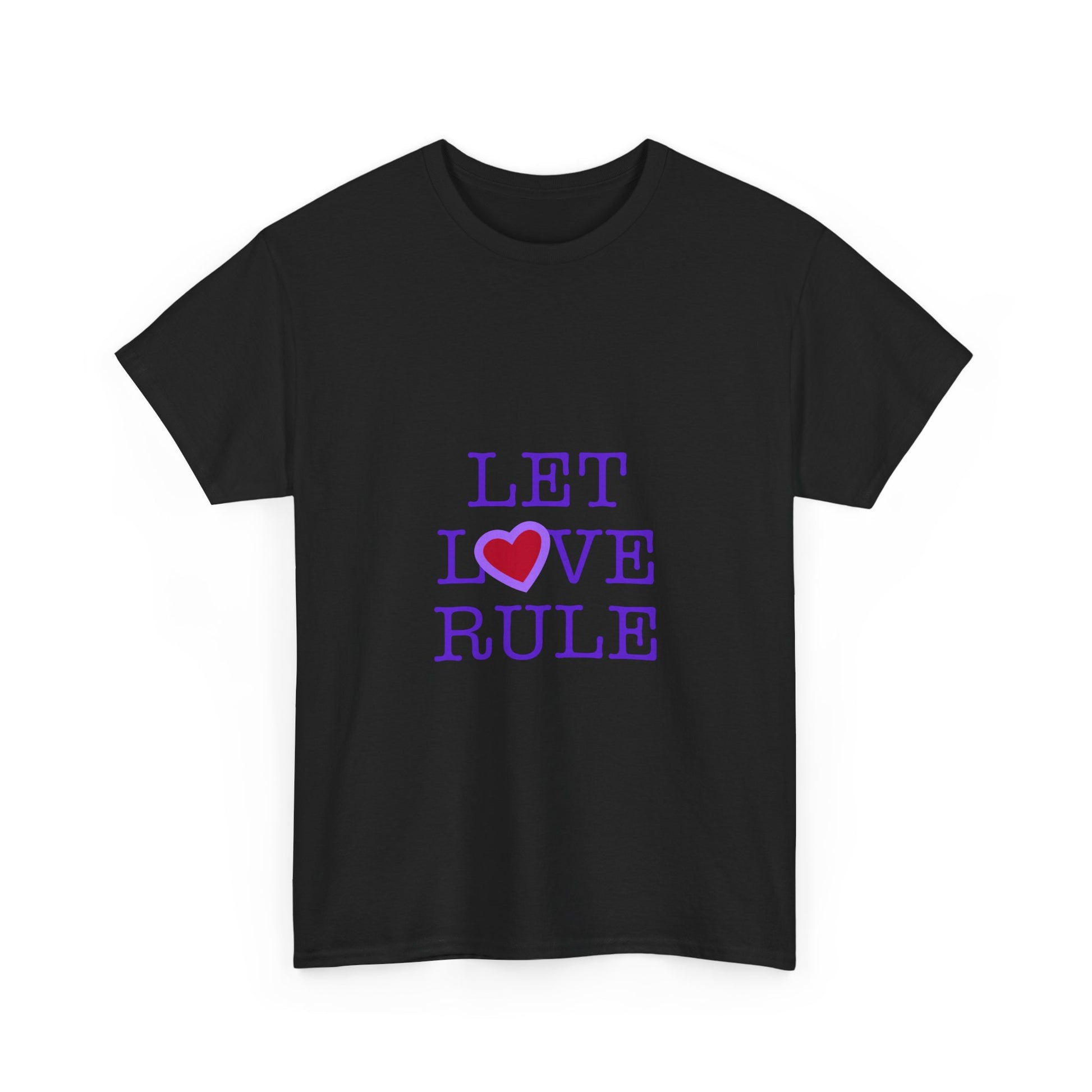 Let Love Rule (Remix) Unisex Heavy cotton tee Printify