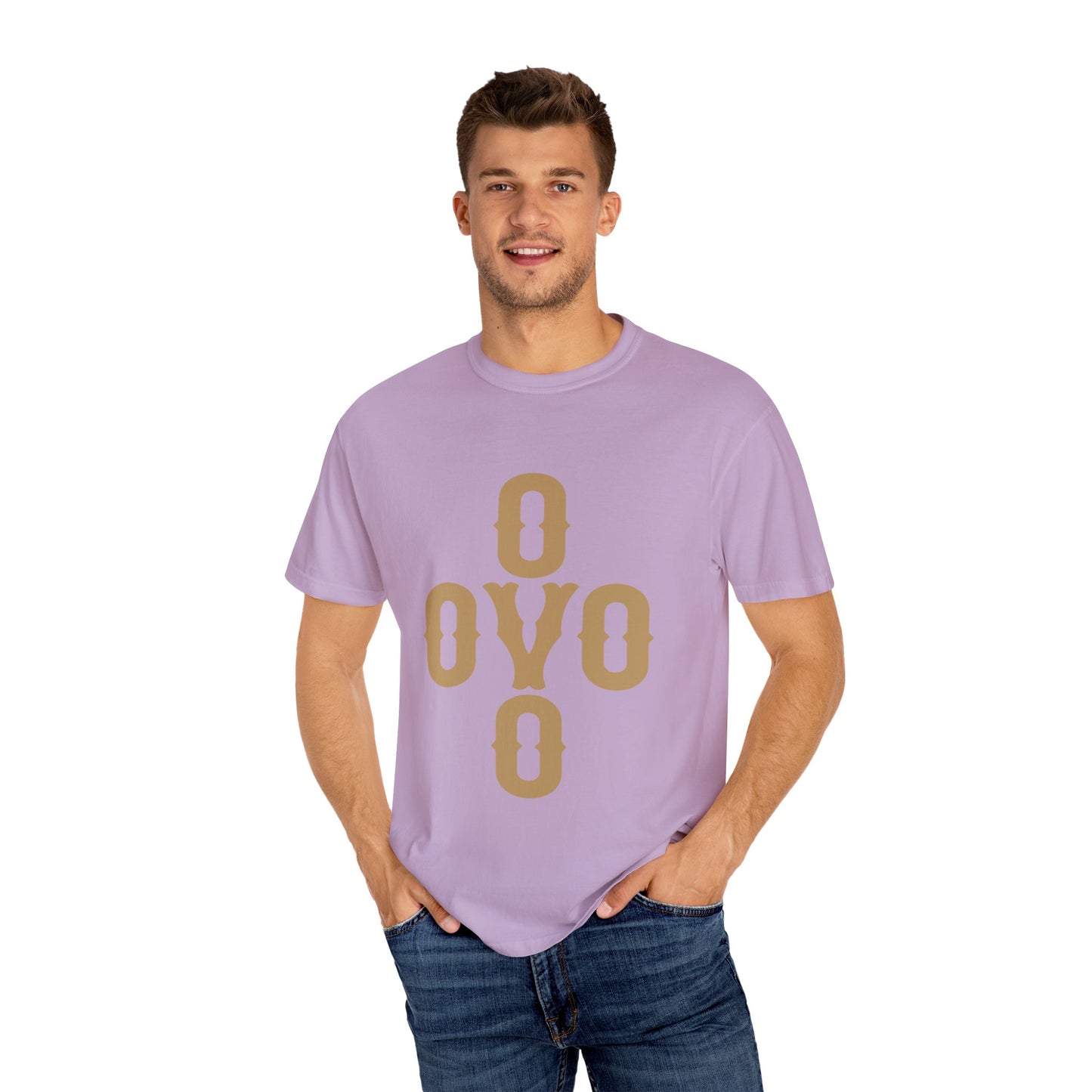 OVO Monogram Stack Dyed Tshirt Printify