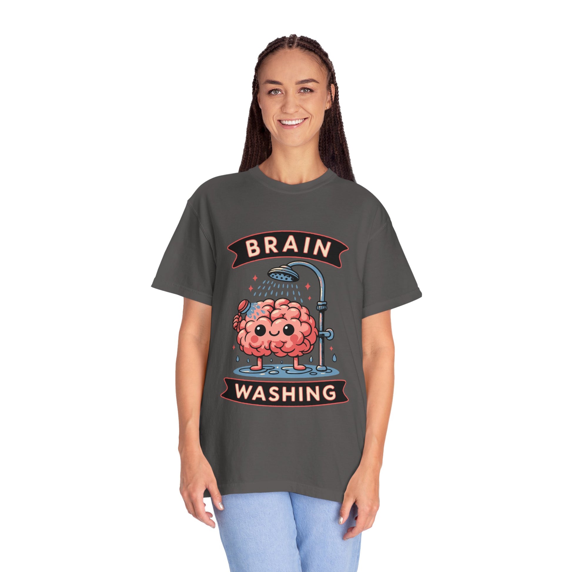 Snazzy Brain Washing Dyed Tee | Vintage Comfort