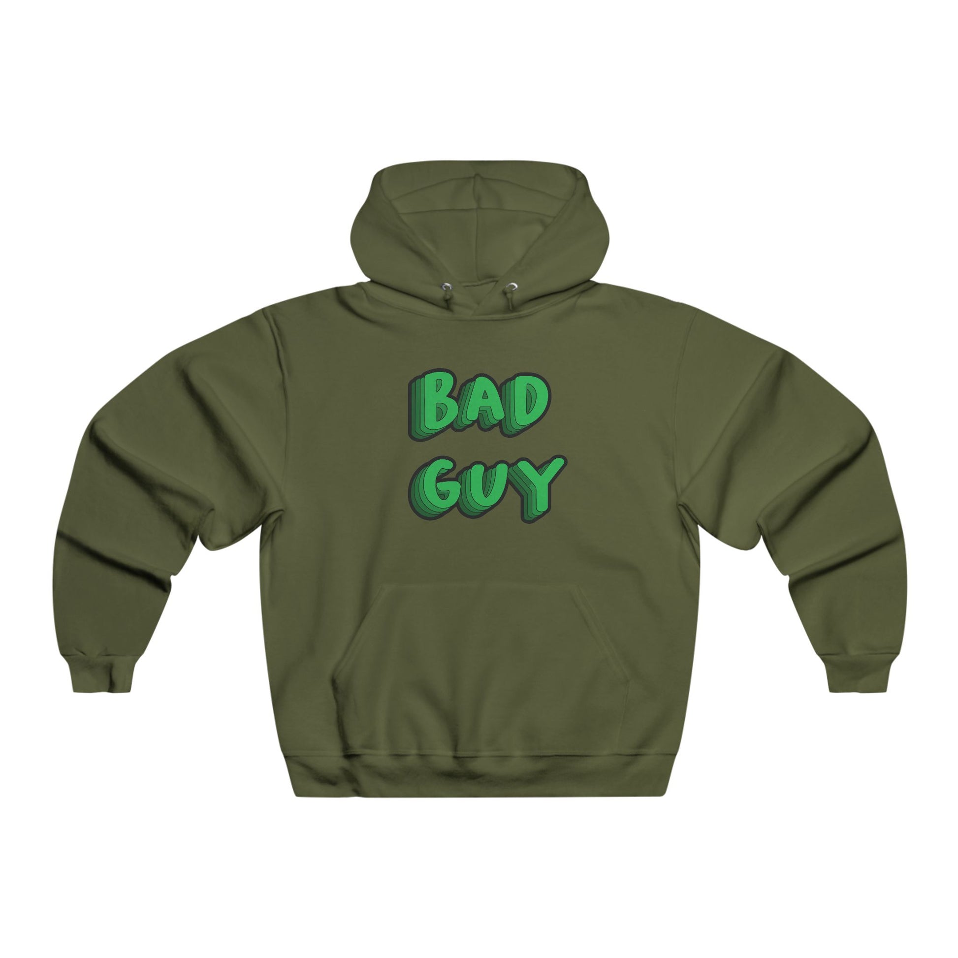 Toxic Green Statement  NUBLEND® Hooded Sweatshirt - snazzymerch