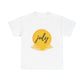 July Sun Graphic Unisex Heavy Cotton Tee - snazzymerch