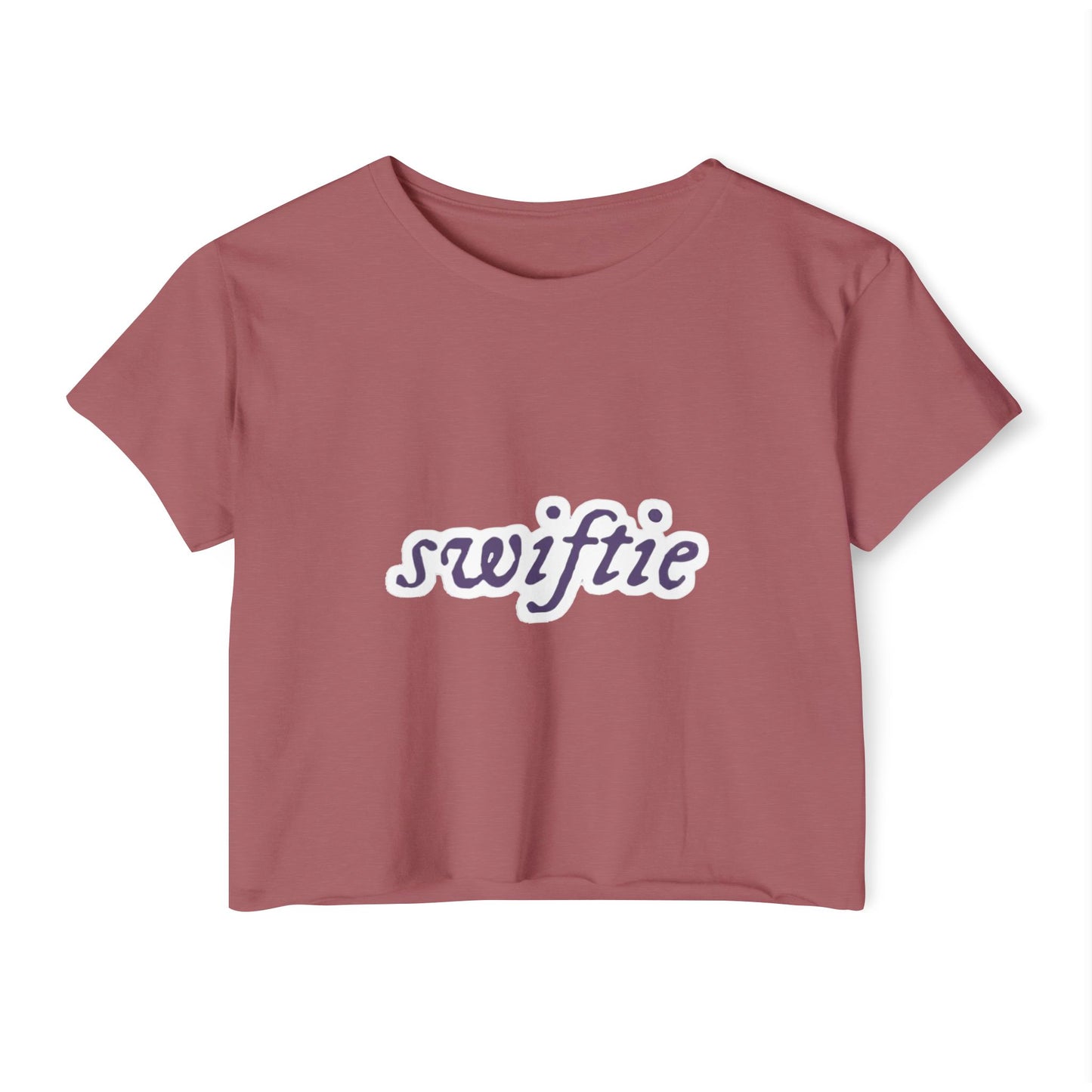 Swifted Aesthetic Women's Festival Crop Top - snazzymerch