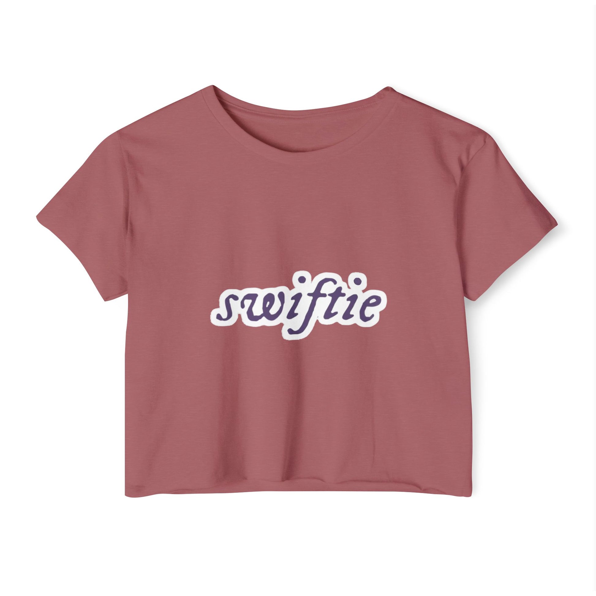 Swifted Aesthetic Women's Festival Crop Top - snazzymerch