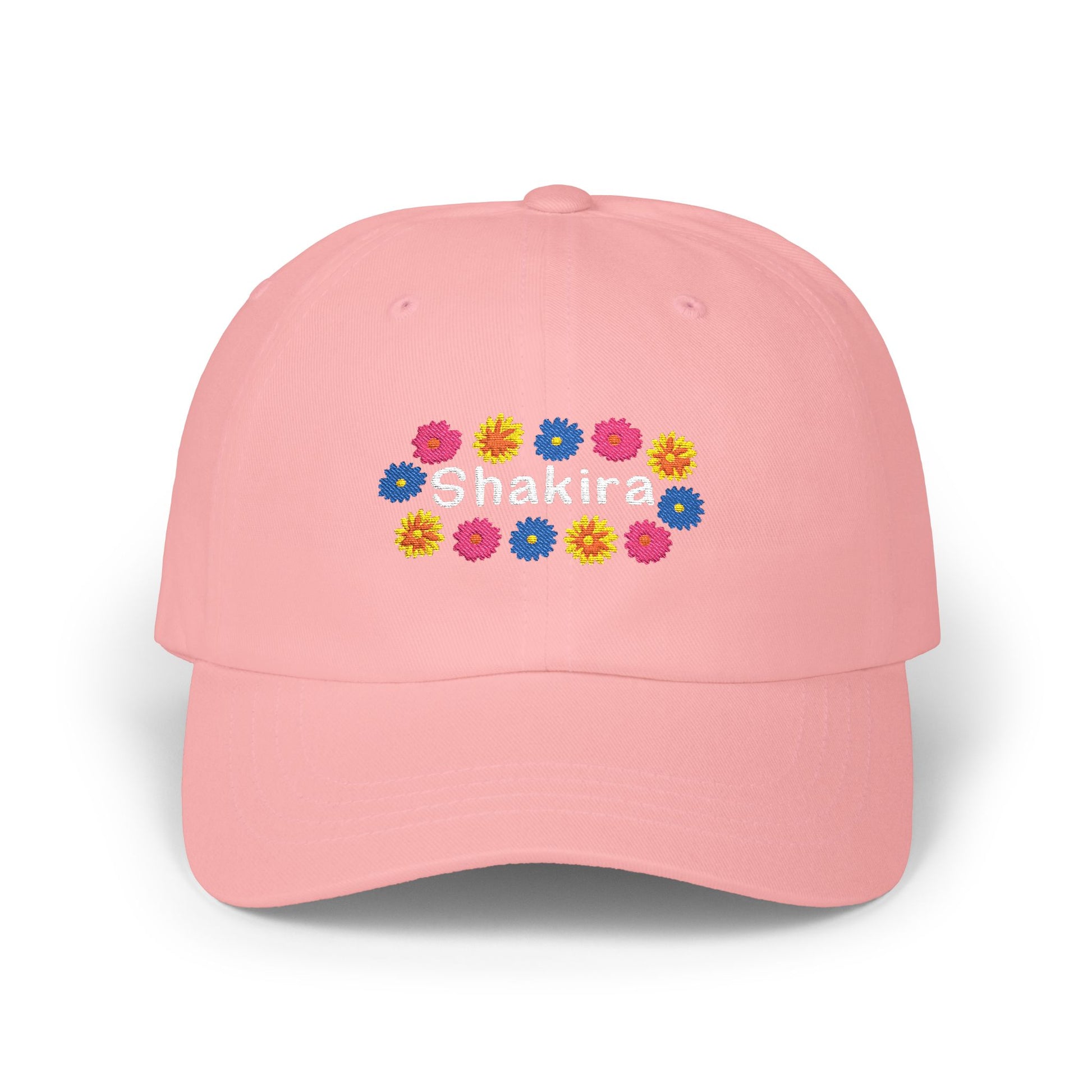 Retro Floral Groove Classic dad cap Printify