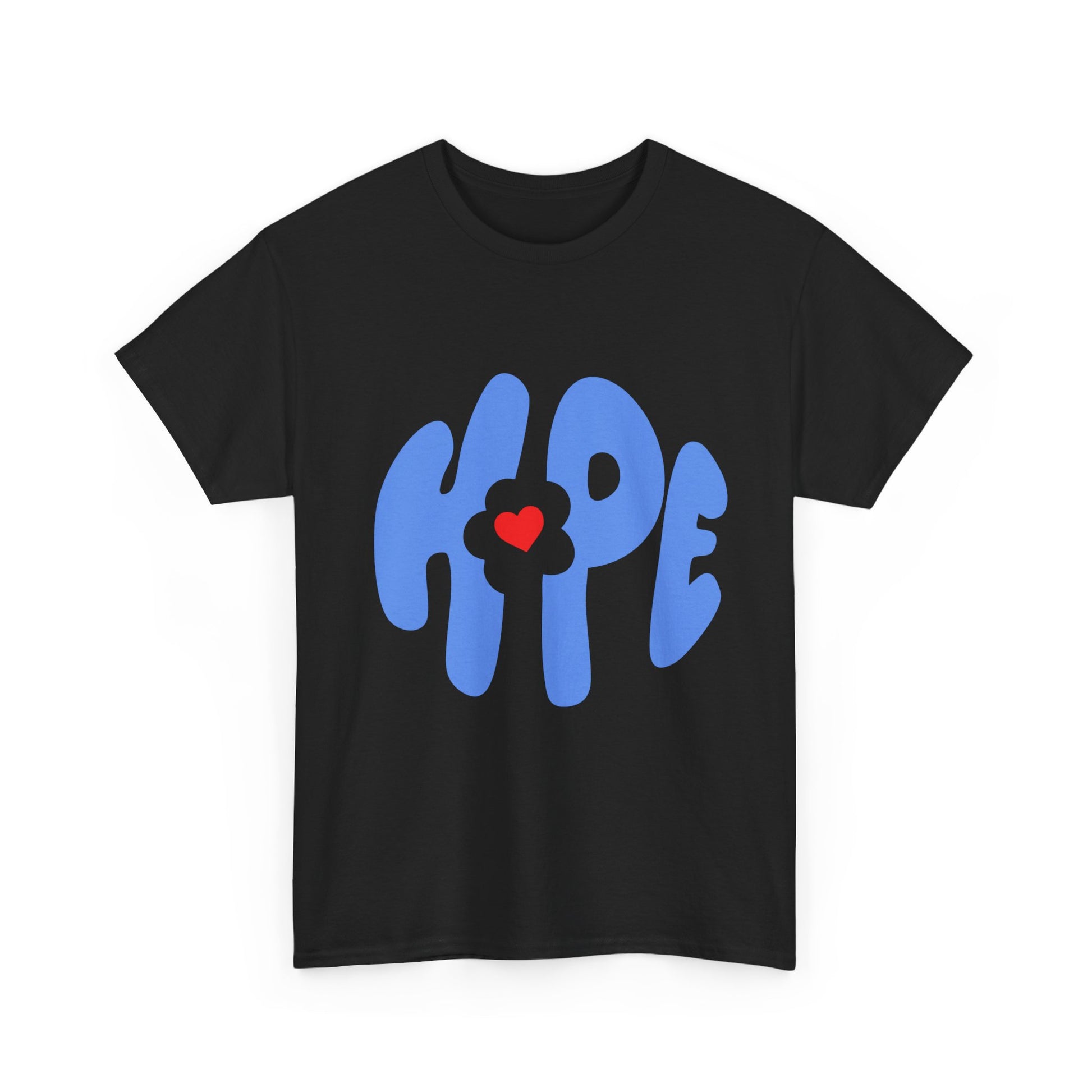 Heart of Hope Retro Unisex Heavy Cotton Tee - snazzymerch