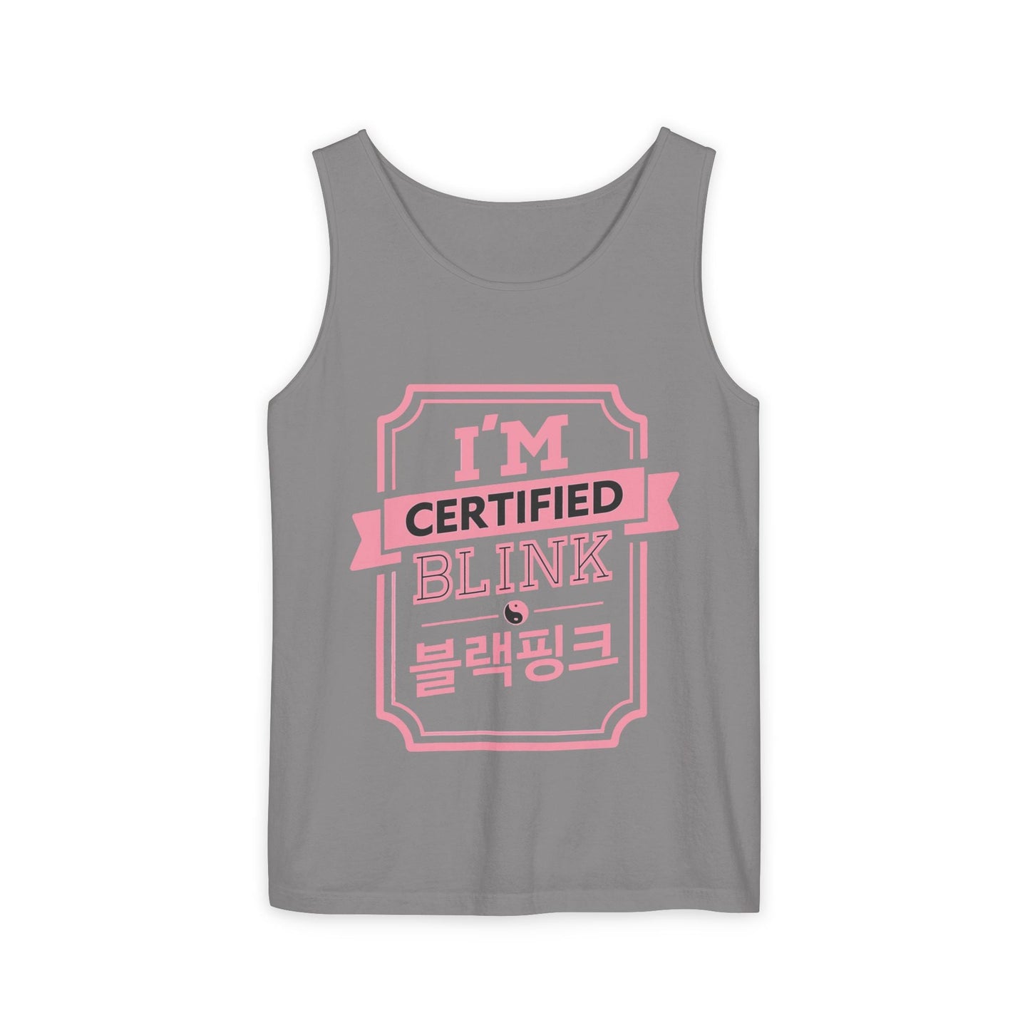 Certified BLINK Badge – Dyed Tank Top Printify