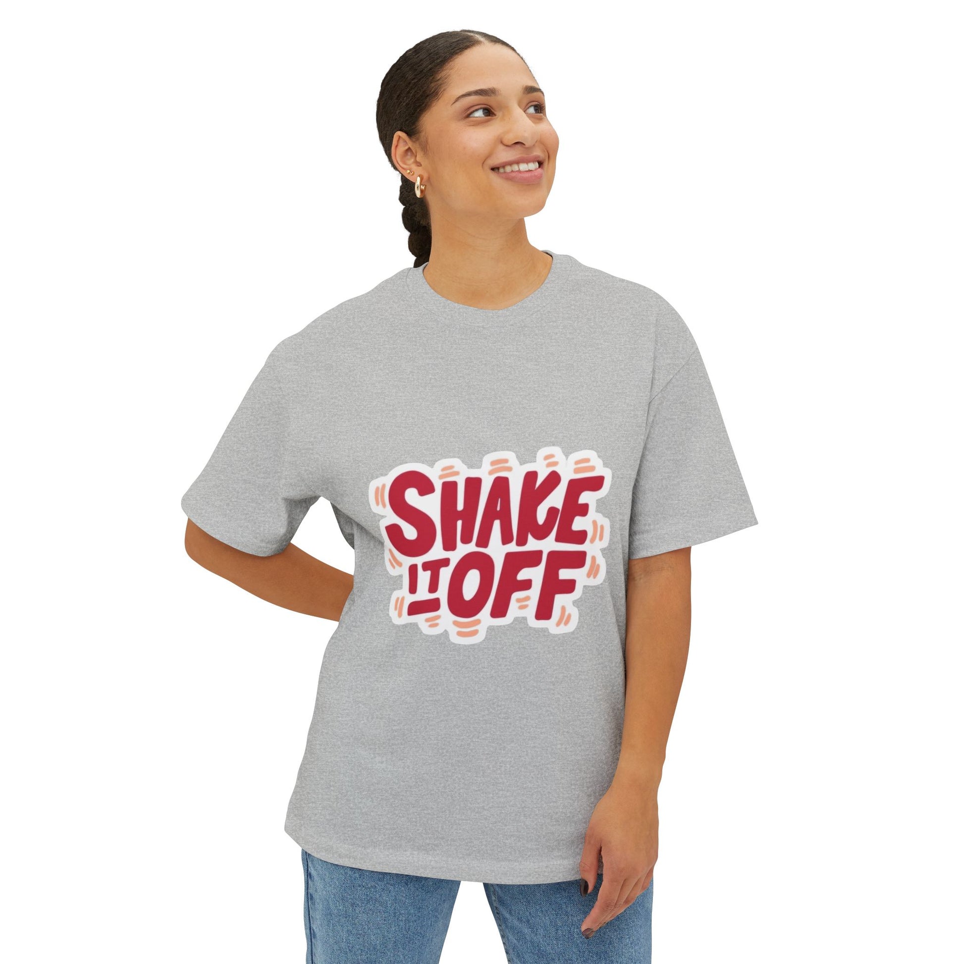 Swift Era Vibes Unisex Oversized Boxy Tee Printify
