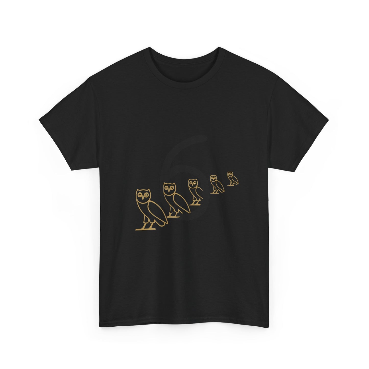 OVO Owl Evolution Heavy Cotton Tee Printify