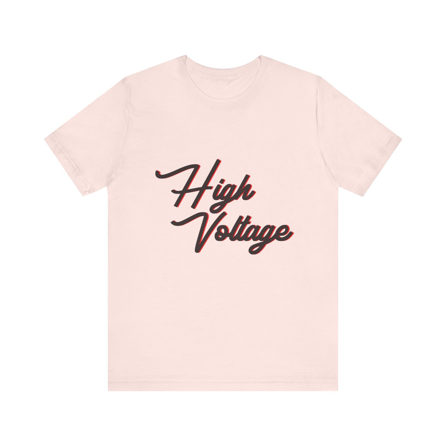 High Voltage Vibe Unisex short sleeve Tee Printify