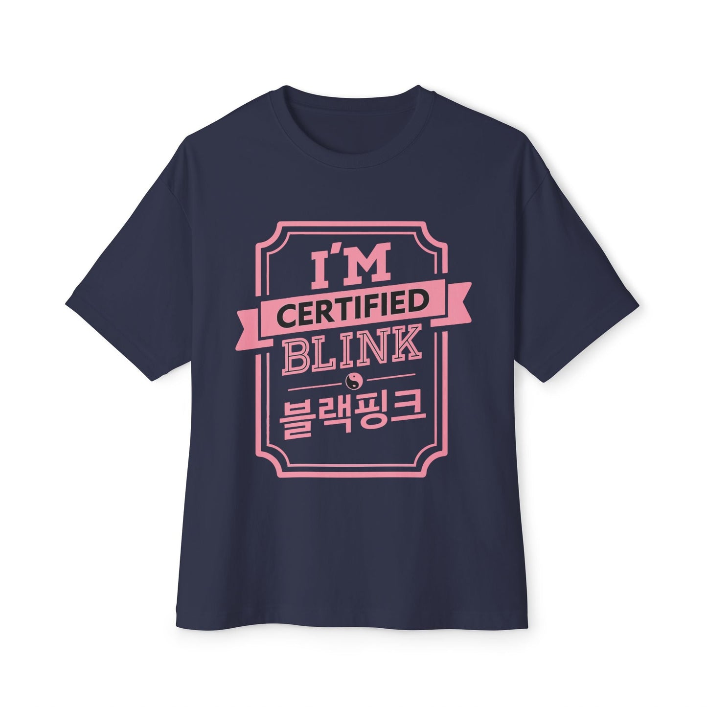 Certified BLINK Badge – Oversized Boxy Tee Printify