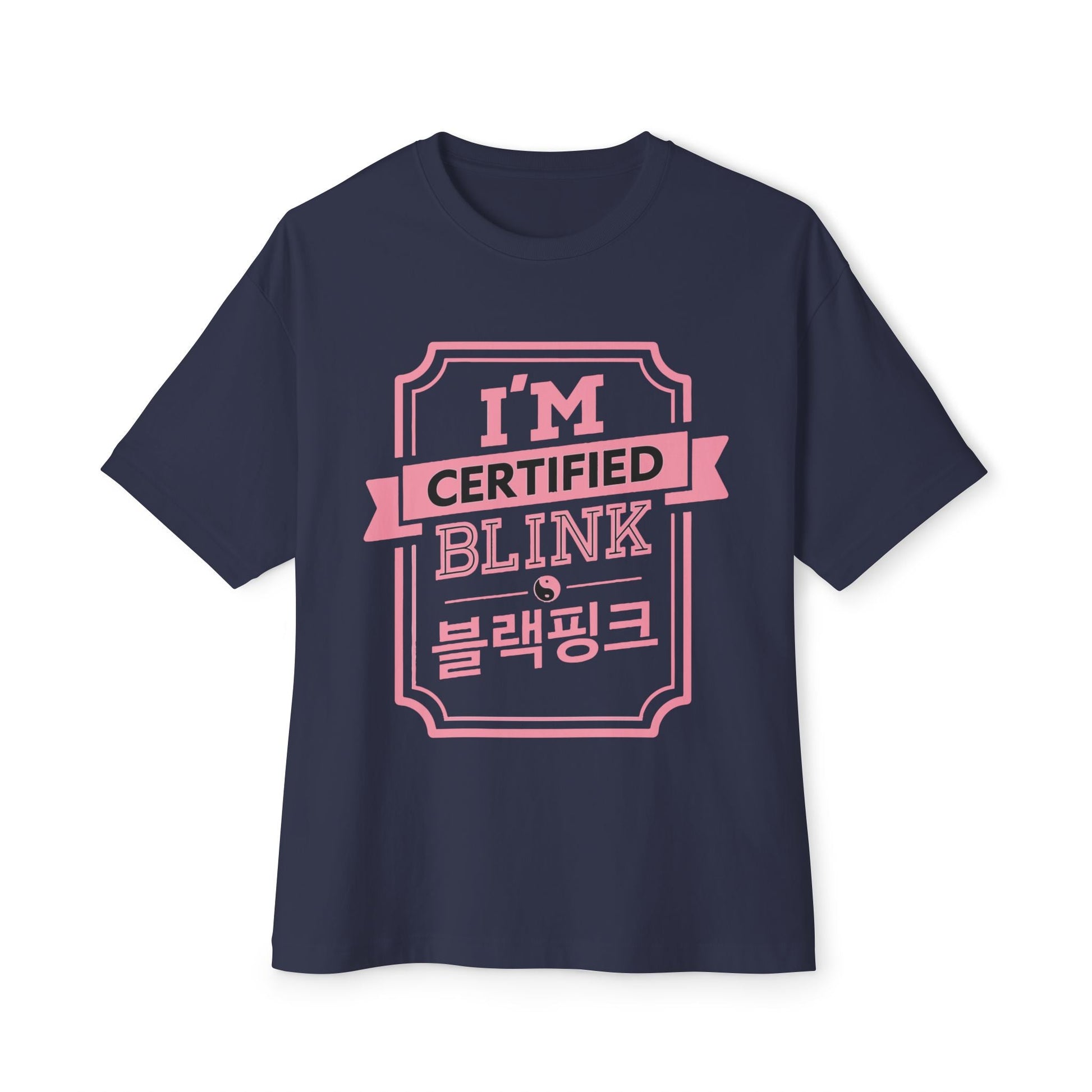 Certified BLINK Badge – Oversized Boxy Tee Printify