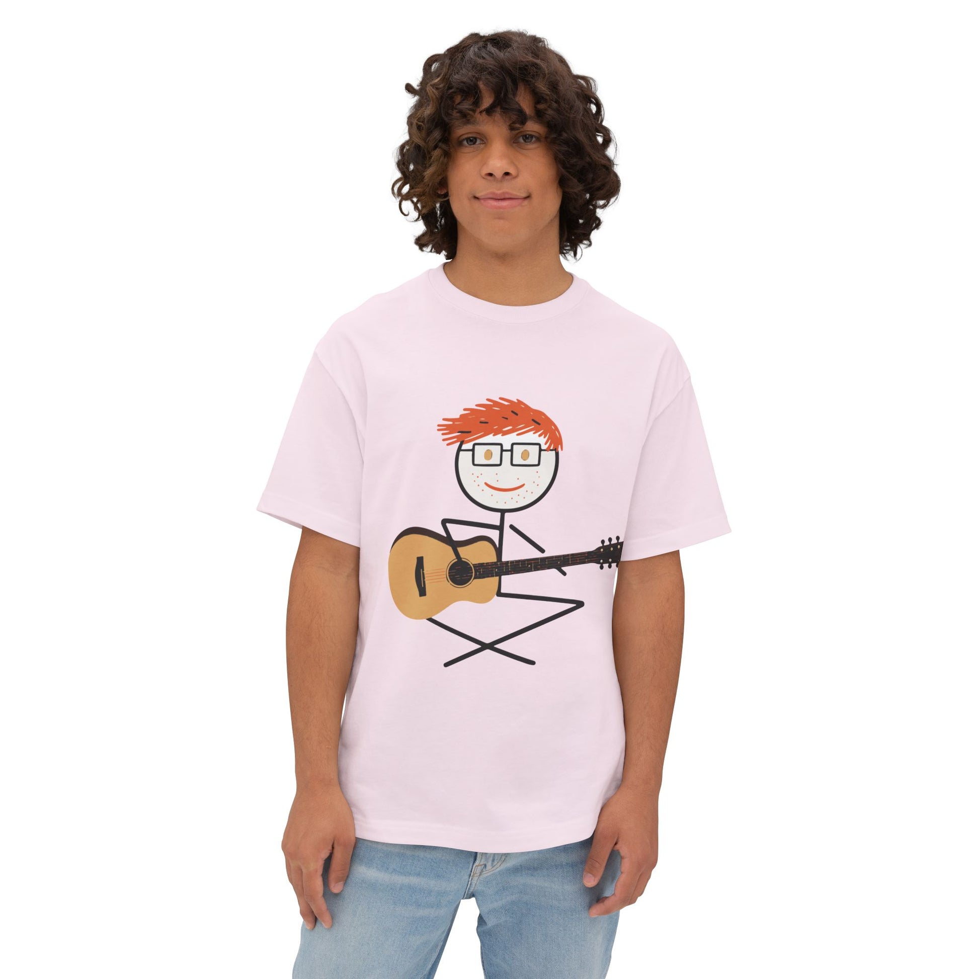 Ed Sheeran Guitar Boxy Tee | Oversized Fit