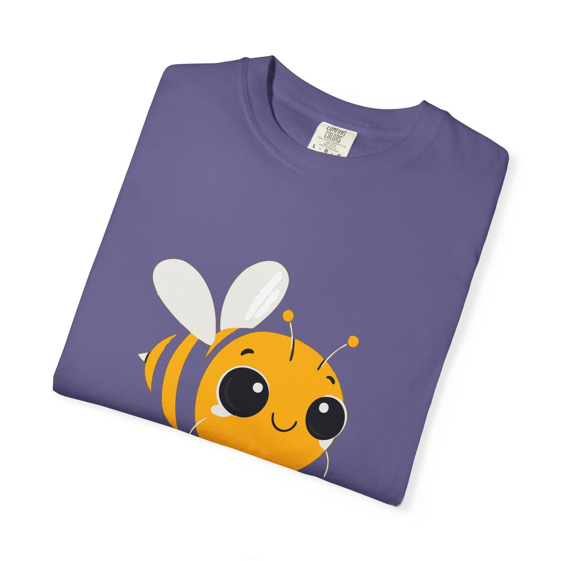 Dyed T-shirt – Snazzy Bee positive Edition Printify