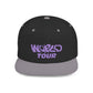 World Tour Bubble Letter- Flat Bill Snapback Printify
