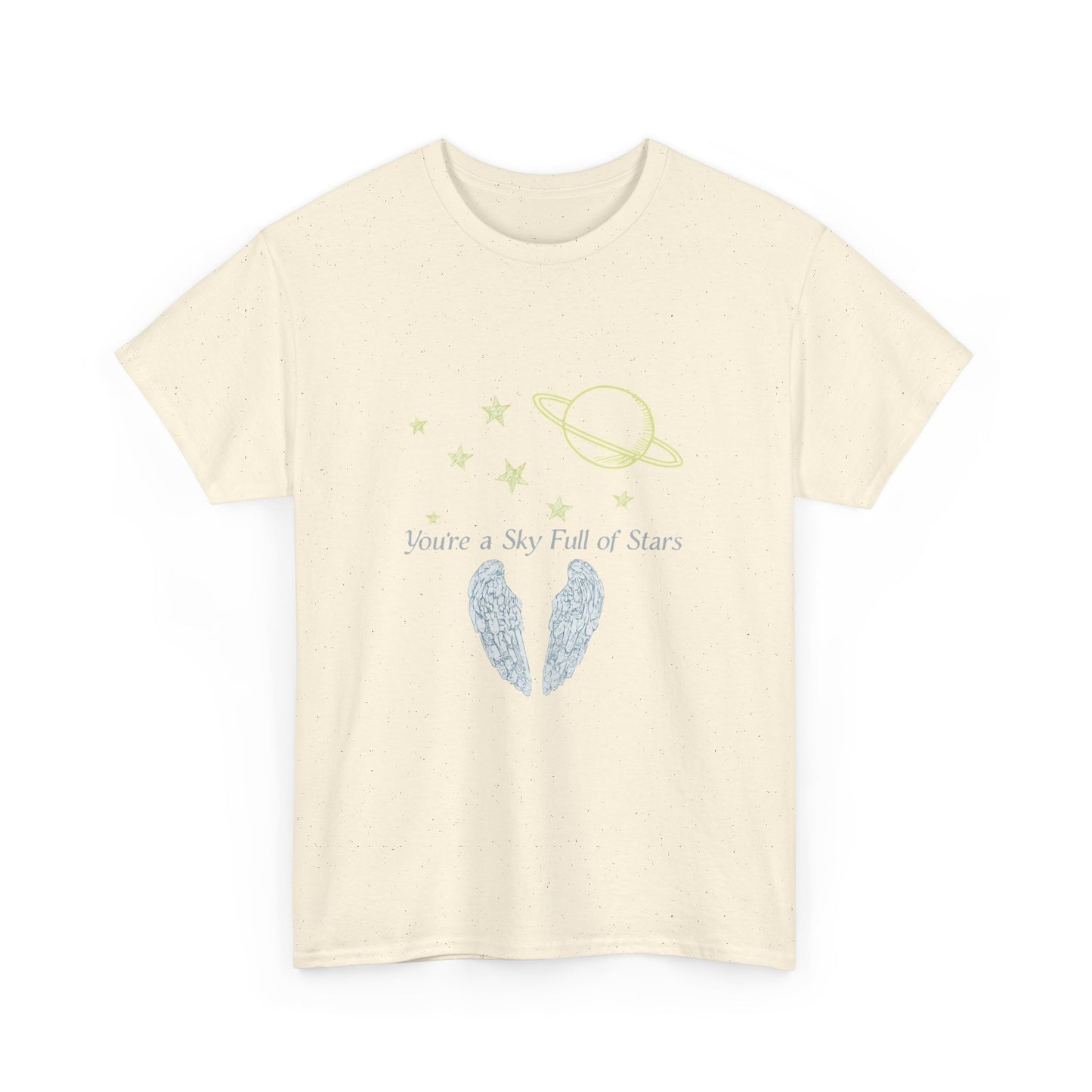 Starry Sky Wings Unisex Cotton Tee Printify